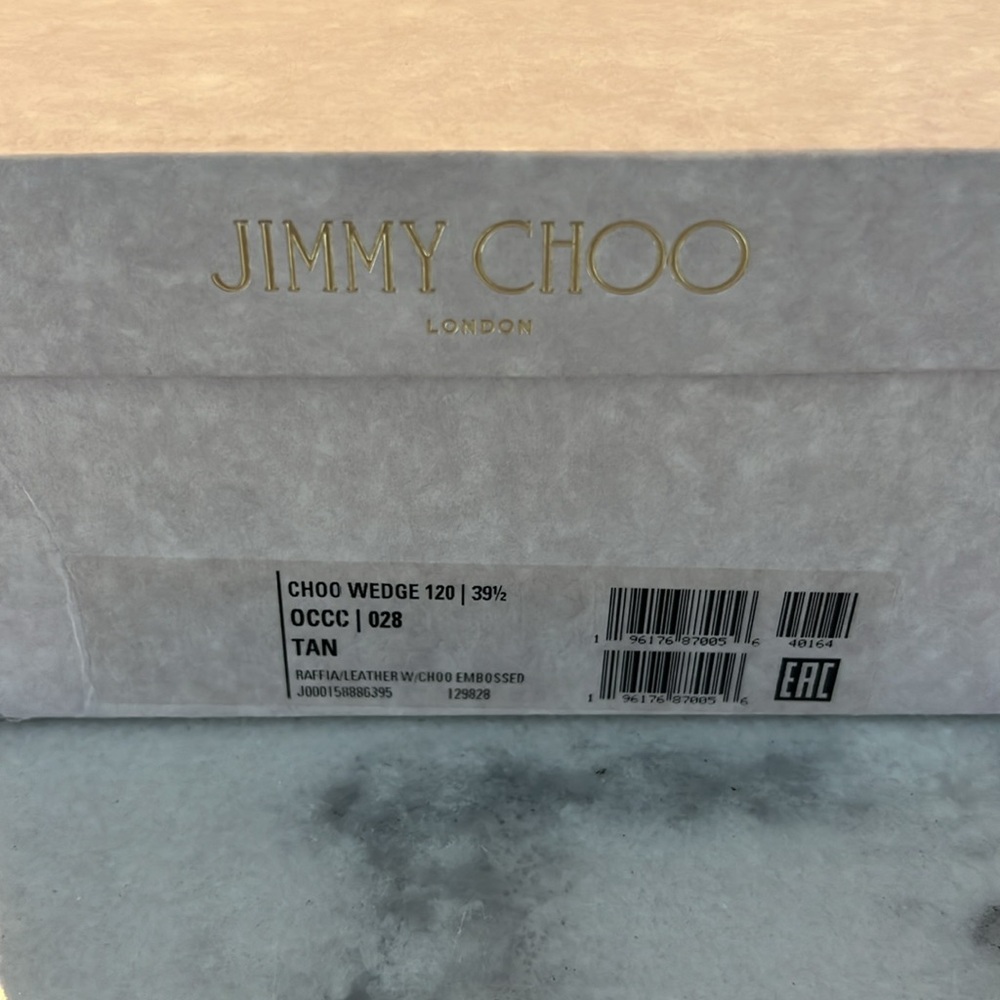 NIB Jimmy CHOO Wedge 39.5 (fits like 8.5) - Picture 8 of 8